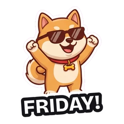 Biscuit Friday! sticker