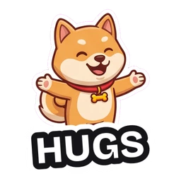 Biscuit Hugs sticker