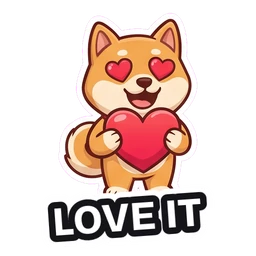 Biscuit Love It sticker