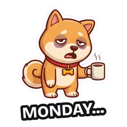 Biscuit Monday… sticker