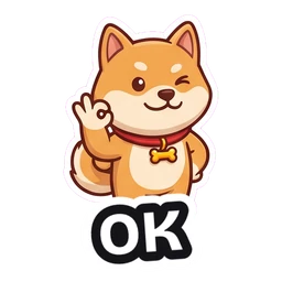 Biscuit OK sticker