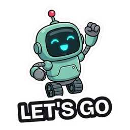 Bolt Let's Go sticker
