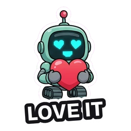 Bolt Love It sticker