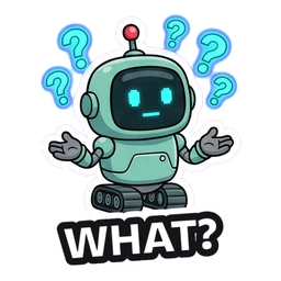 Bolt What? sticker