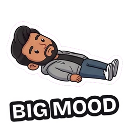 Felix Big Mood sticker