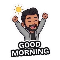 Felix Good Morning sticker