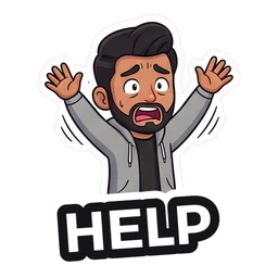 Felix Help sticker