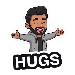 Felix Hugs sticker