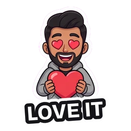Felix Love It sticker