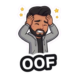 Felix OOF sticker