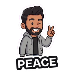 Felix Peace sticker