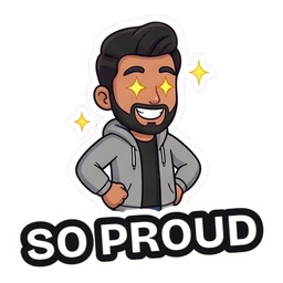 Felix So Proud sticker