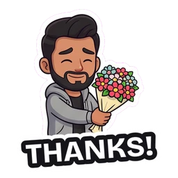 Felix Thanks! sticker