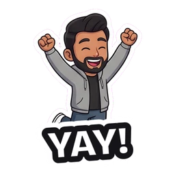 Felix YAY! sticker