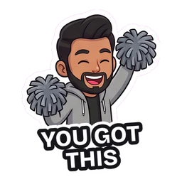 Felix You Got This sticker