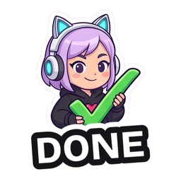 Gigi Done sticker
