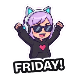 Gigi Friday! sticker