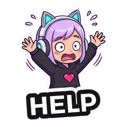 Gigi Help sticker