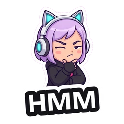 Gigi HMM sticker