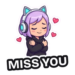 Gigi Miss You sticker
