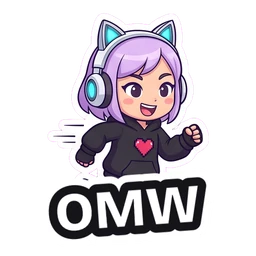 Gigi OMW sticker