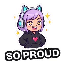 Gigi So Proud sticker