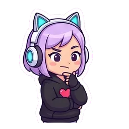 Gigi Thinking reaction GIF