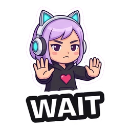 Gigi Wait sticker