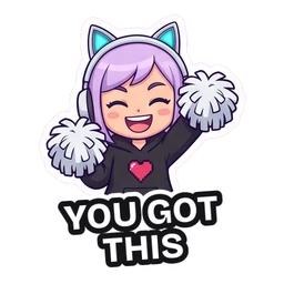 Gigi You Got This sticker