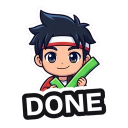 Kenji Done sticker
