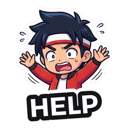 Kenji Help sticker