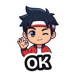 Kenji OK sticker