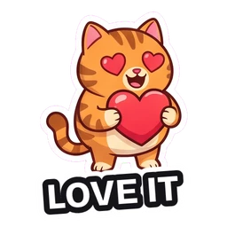 Mochi Love It sticker