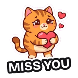 Mochi Miss You sticker