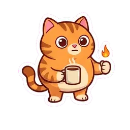 Mochi This is fine reaction GIF