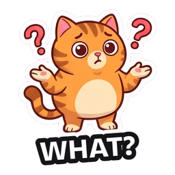 Mochi What? sticker