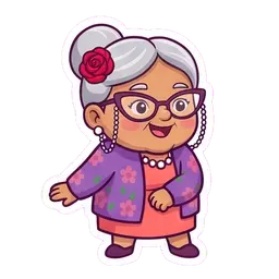 Nana Rosa Dance reaction GIF
