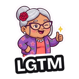 Nana Rosa LGTM reaction GIF