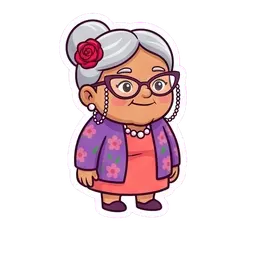 Nana Rosa No reaction GIF