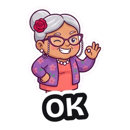 Nana Rosa OK sticker