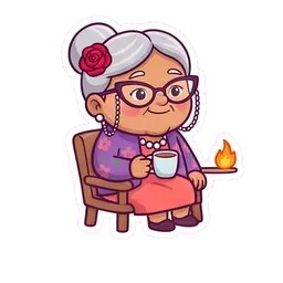 Nana Rosa This is fine reaction GIF