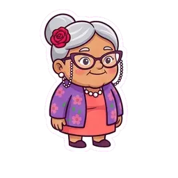 Nana Rosa Yes reaction GIF