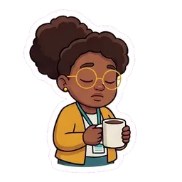 Olive Coffee reaction GIF