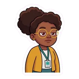 Olive Eye roll reaction GIF