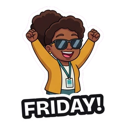 Olive Friday! sticker