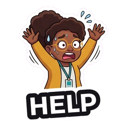 Olive Help sticker