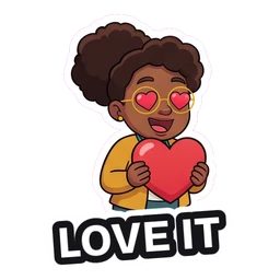 Olive Love It sticker