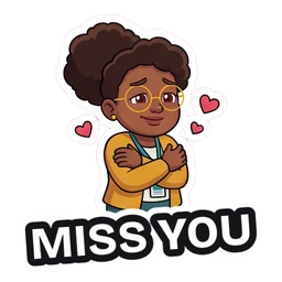 Olive Miss You sticker