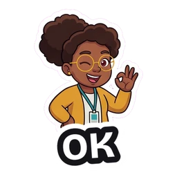 Olive OK sticker