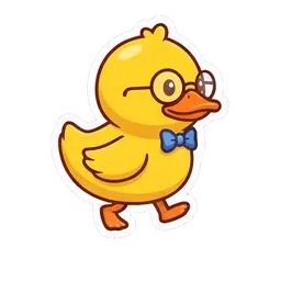 Quack Bye reaction GIF